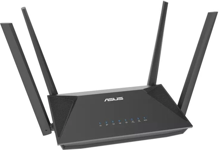 Ruter Wi‑Fi Asus RT-AX52, Wi‑Fi 6, deri 2Gbps, i zi