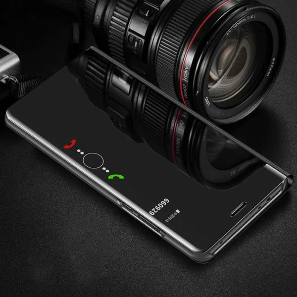 Mbështjellës ONASI Clear View për Huawei P30, i zi