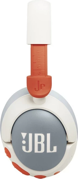 Kufje wireless për fëmijë JBL JR 470 NC, ANC, Bluetooth 5.3, 500 mAh, 85 dB, të bardha