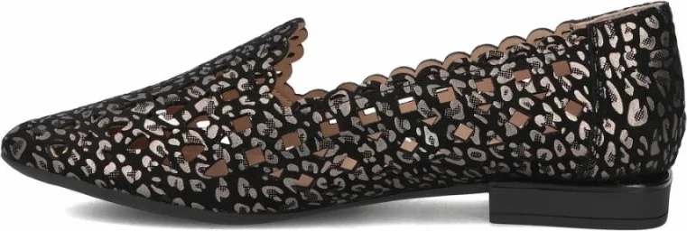 Këpucë të ulëta femra Filippo DP7710, të zeza