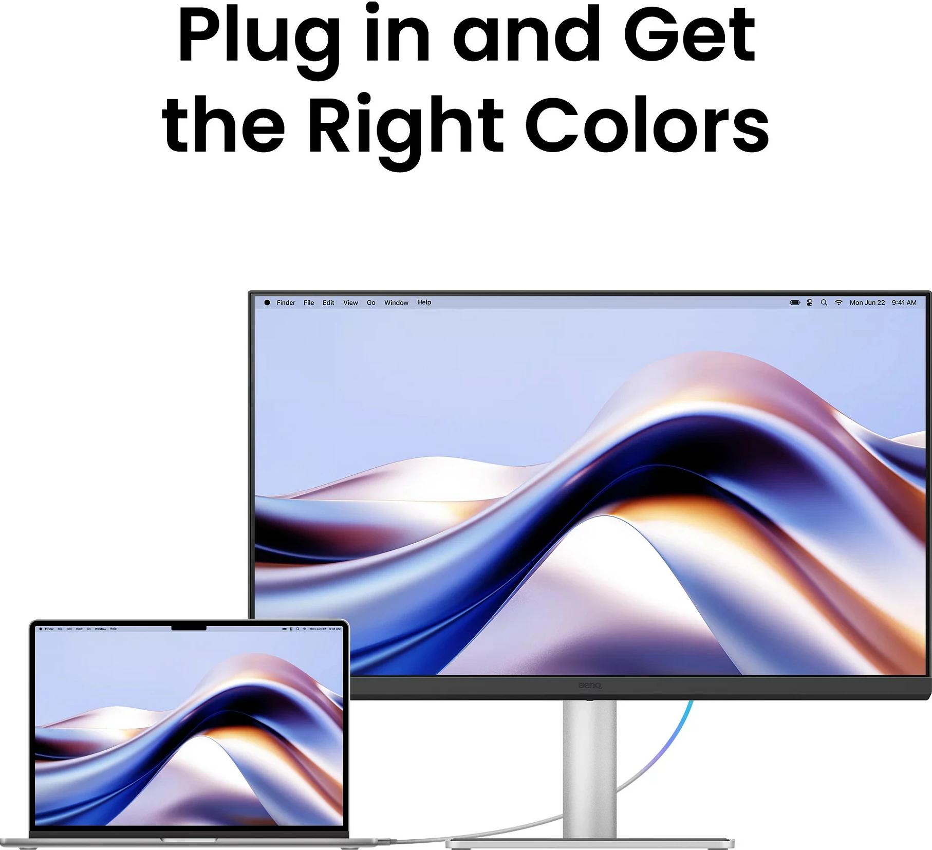 Monitor BenQ MA270S 27" 5K, USB-C/HDMI, HDR, KVM, argjendtë