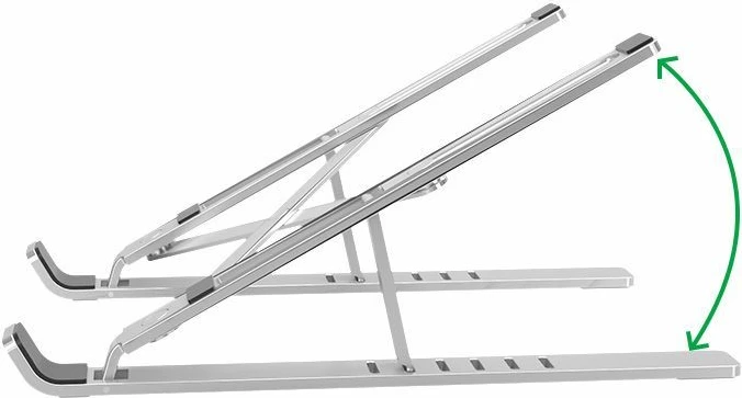 Mbajtës laptopi Tech-Protect Alustand universal, alumini, gri e errët