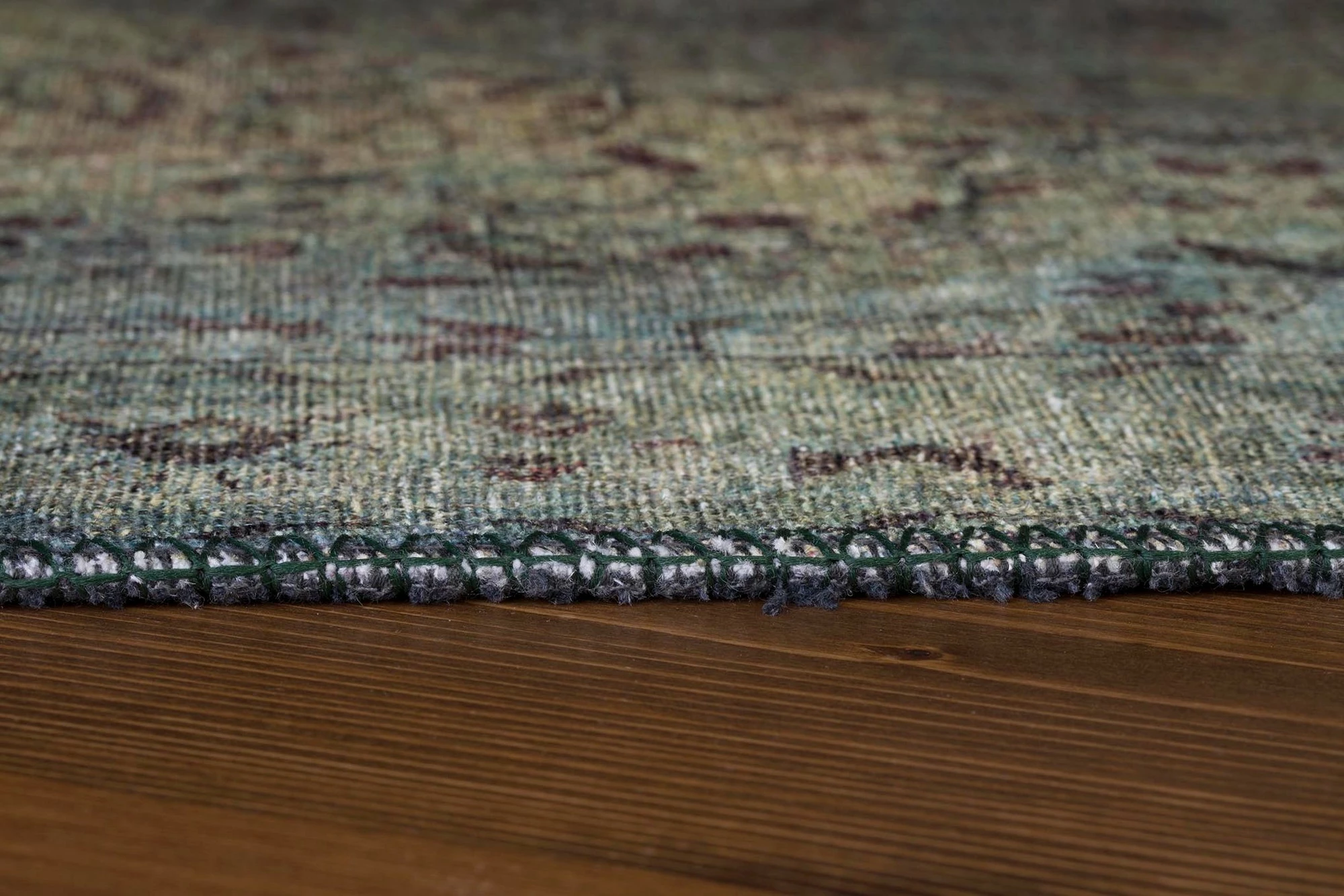 Qilim Conceptum Hypnose, Blues Chenille, 230x330cm, ngjyrë e gjelbër