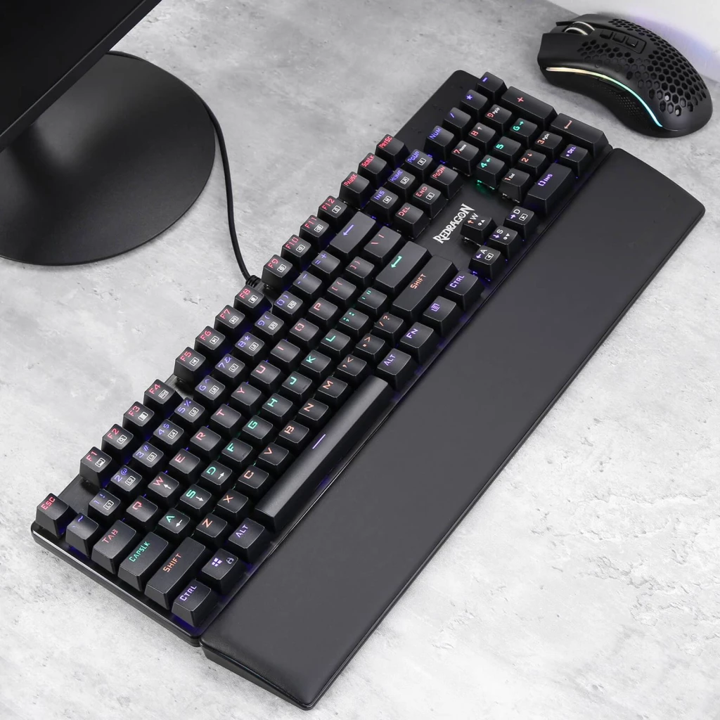 Mbështetëse kyçi për tastierë Redragon Meteor S P035, për tastierë 60%, 28.9 x 7.3 x 2 cm, e zezë