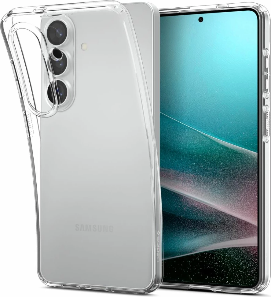 Mbështjellës Spigen Liquid Crystal për Samsung Galaxy S26, transparent, 1 copë