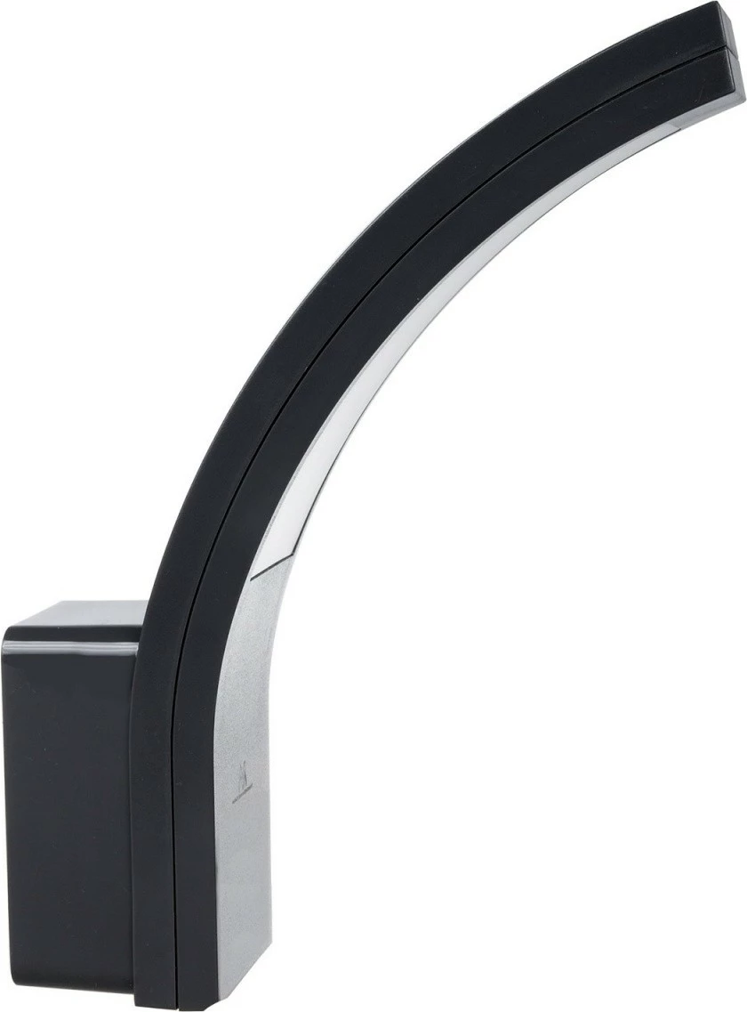 Llambë muri LED Maclean Energy MCE343 B 10W 800lm 4000K IP54, e zezë