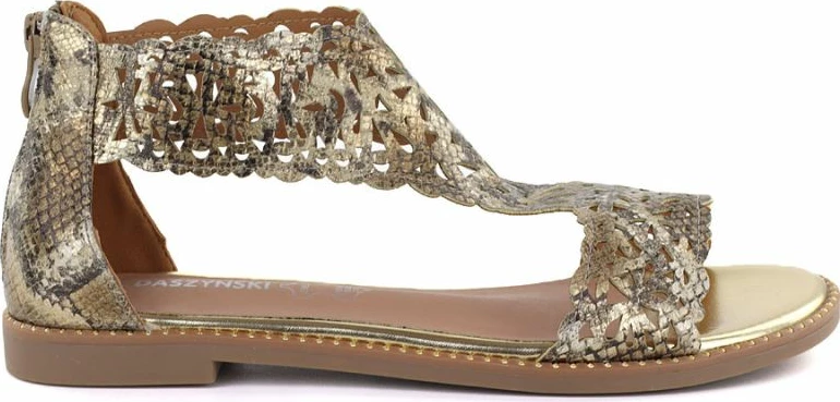 Sandale për femra M.Daszyński MR24148-2, ari