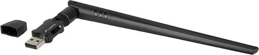 Kartelë rrjeti wireless LANBERG NC-0900-WIE, USB 2.0, Wi-Fi 6, dual band, argjendtë
