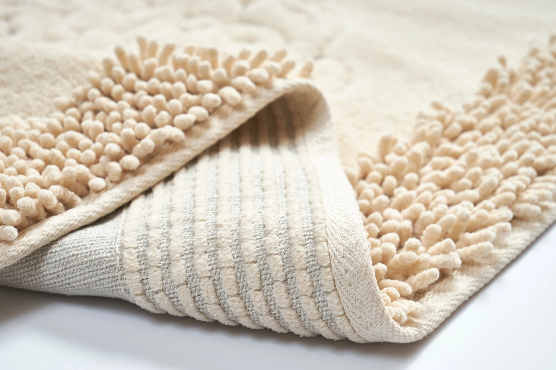 Set tapetash për banjo, pambuk, krem, 2 copë, Mijölnir, 000043