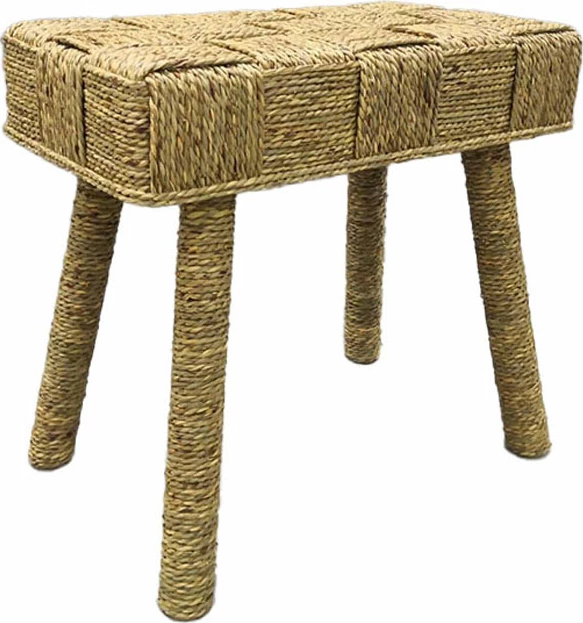 Karrige me litar natyral, 48.5x30x45 cm