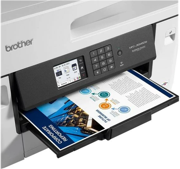 Printer multifunksional Brother MFC-J5345DW 4-në-1 Inkjet A3 me WLAN, i zi