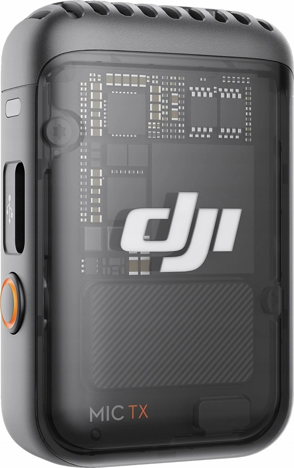 Mikrofon wireless DJI Mic 2 Transmitter CP.RN.00000328.01, 8GB, omnidireksional, 160m, 6 orë, i zi
