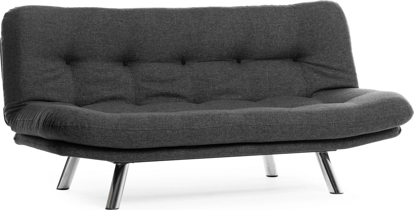 Divan-krevat 3 vendësh, Atelier del Sofa, Misa Small, ngjyrë gri e errët