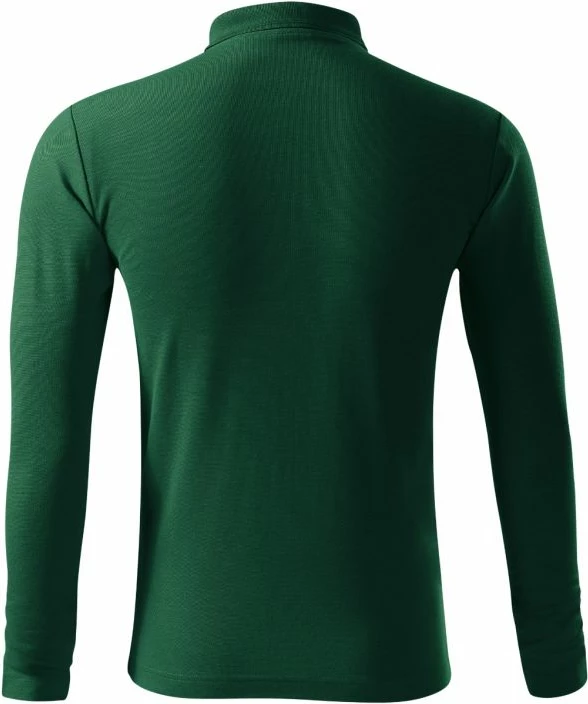 Polo maicë Malfini për meshkuj, e gjelbër e errët