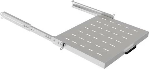 Raft tërheqës LANBERG për rack 19'' 1U, 350mm, ngjyrë gri