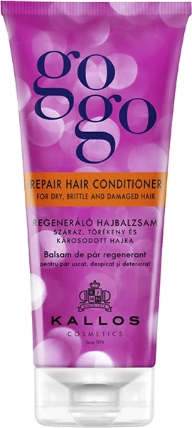 Balsam flokësh Kallos GoGo Repair për femra, 200ml