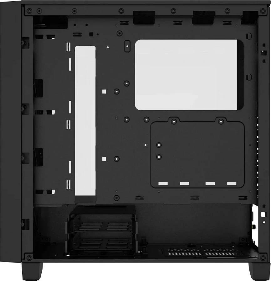 Kasë Corsair 3000D RGB AIRFLOW, mid-tower, ATX, 3x AR120 RGB, e zezë