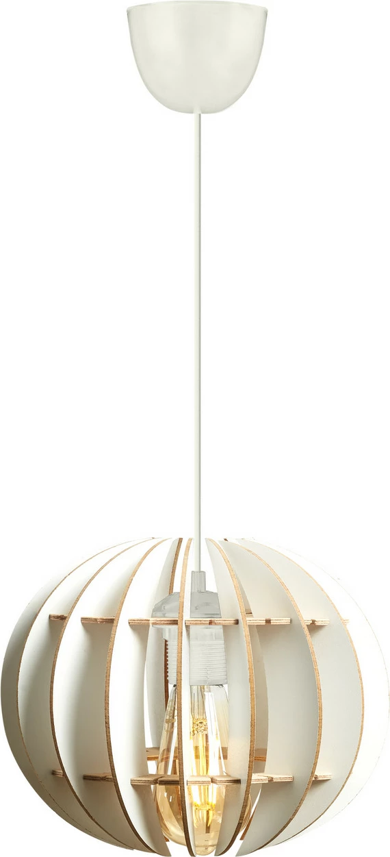 Llambë tavani sferike, dizajn i veçantë, e bardhë, Opviq 142-T