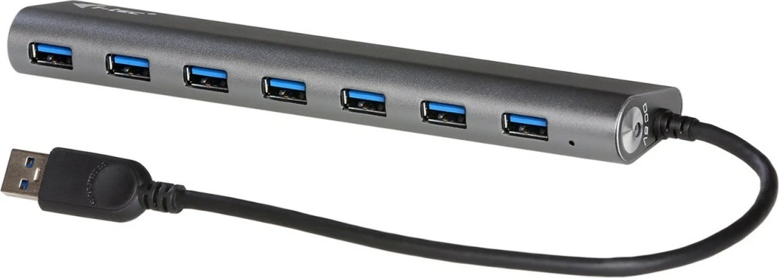 USB HUB metalik i-tec U3HUB778, 7 porta USB 3.0, i zi