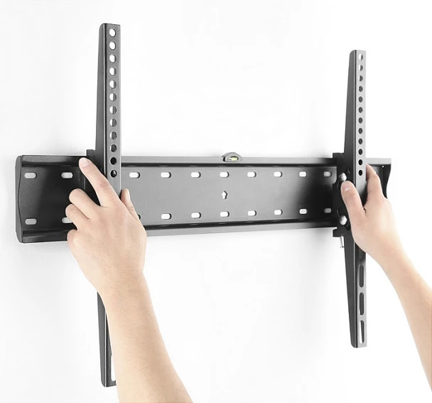 Mbajtëse muri për TV/Monitor EQUIP 37"-70", e anueshme, VESA deri 600x400, 40 kg, e zezë