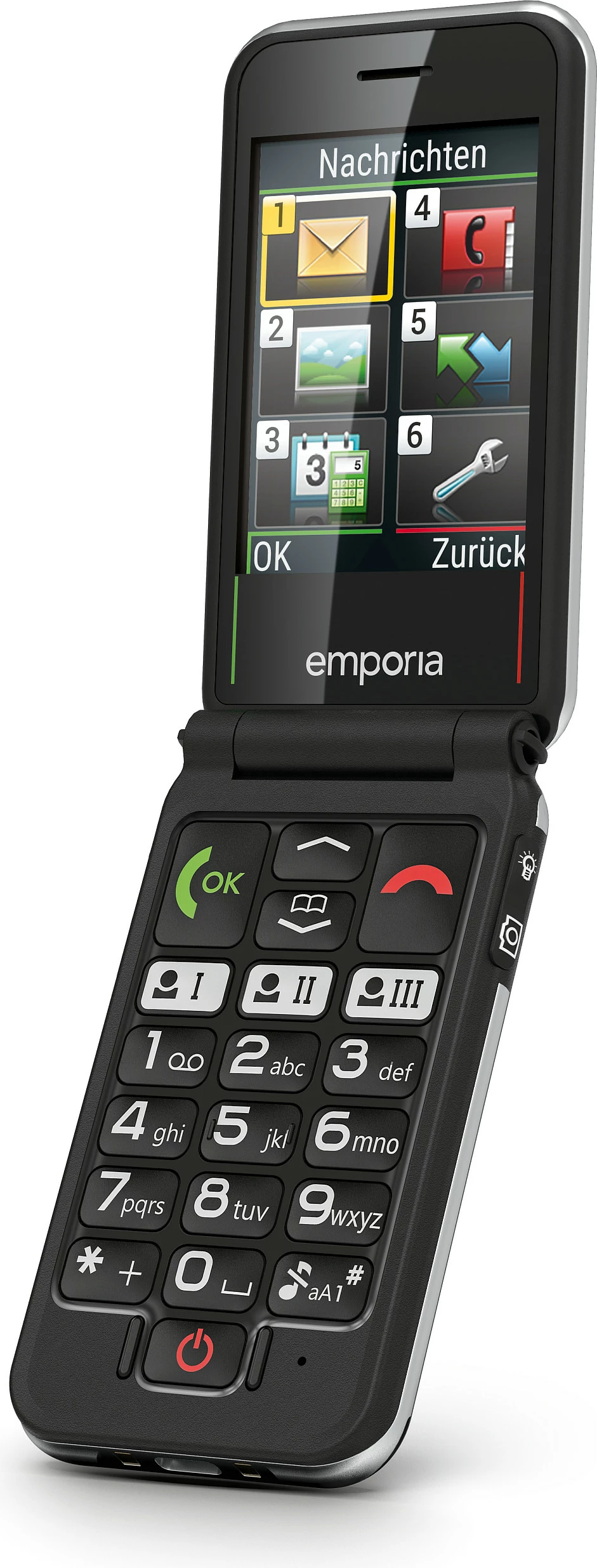 Celular Emporia JOY_LTE, 4G, 2.8", USB-C, microSD, IP54, i zi