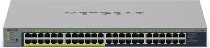 Switch Netgear GS748PP-100EUS 48 porta 100Mbps gri