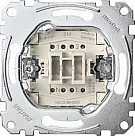 Switch me shtypje Merten MEG3156-0000, 1P, 10A, 250V, IP20, metalik