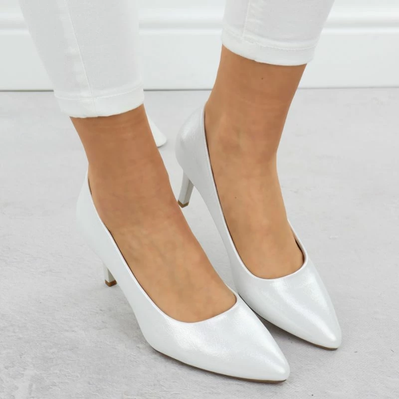 Këpucë elegante femra LEONE 1336, argjend