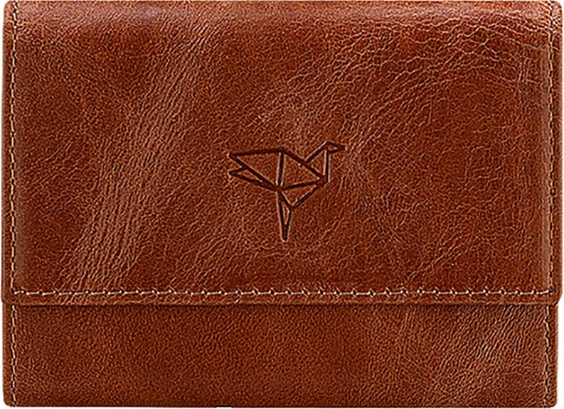 Portofol unisex Zoozie Bags, ngjyrë tan, Cuba