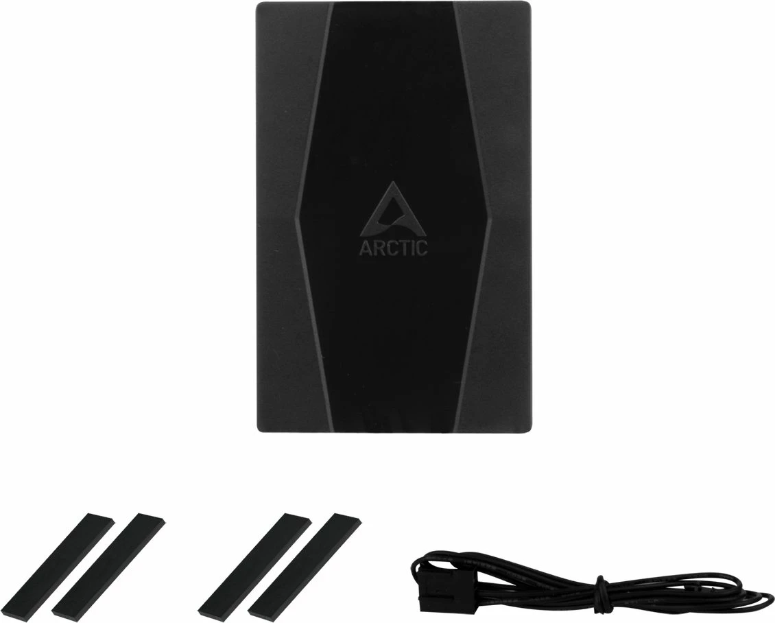 Hub PWM për ventilatorë Arctic ACFAN00175A, 10-port, SATA, i zi