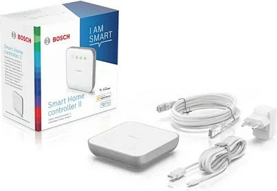 Kontroller Smart Home Bosch Smart Home Controller II, Ethernet/Wi-Fi, 2x USB, i bardhë