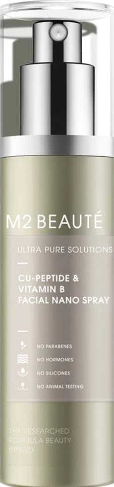 Serum për fytyrë M2 BEAUTE Cu-Peptide & Vitamin B Facial Nano Spray për femra, 75ml