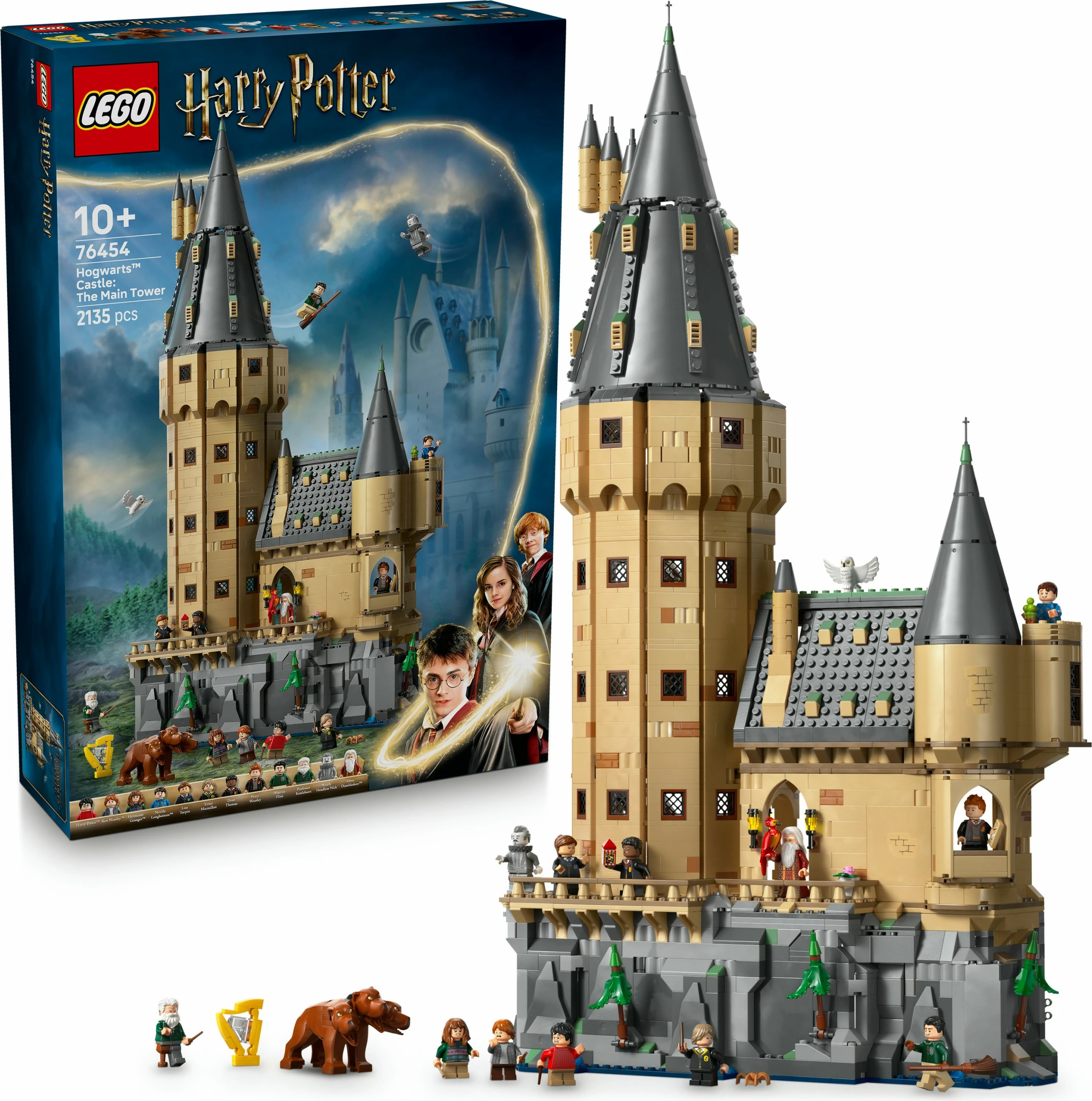 Set ndërtimi LEGO Harry Potter 76454, Kulla kryesore, 2135 pjesë, multikolor