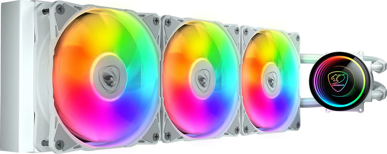 Ftohës uji CPU Cougar Poseidon Elite 360 ARGB, 3x120mm, i zi