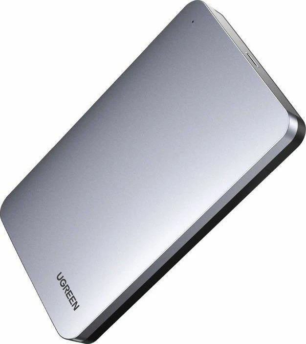 Kasë eksternale për HDD/SSD 2.5" Ugreen 70499, USB-C 3.2 Gen 2, SATA III, deri 6TB, argjendtë