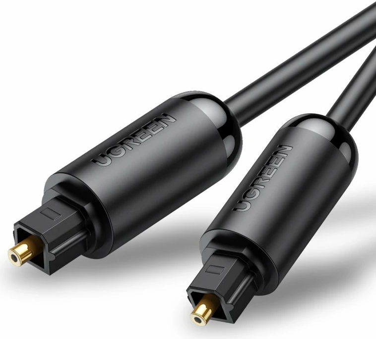 Kabllo audio optike Ugreen AV122 70891, Toslink/SPDIF, 1.5m, e zezë