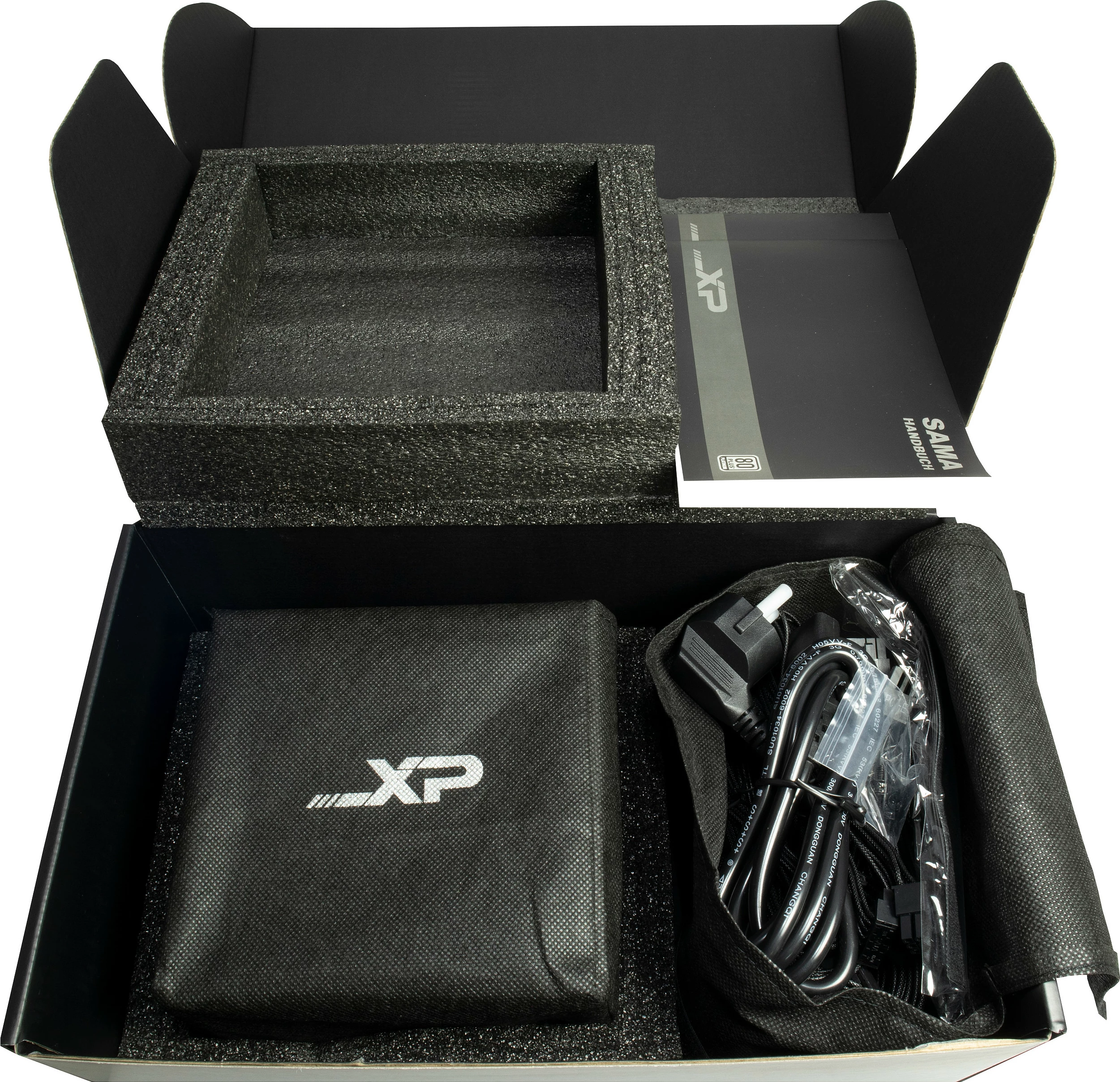 Furnizues energjie Inter-Tech SAMA XPH-1200A, 1200W, modular, 12-pin GPU, 3x PCIe, i zi