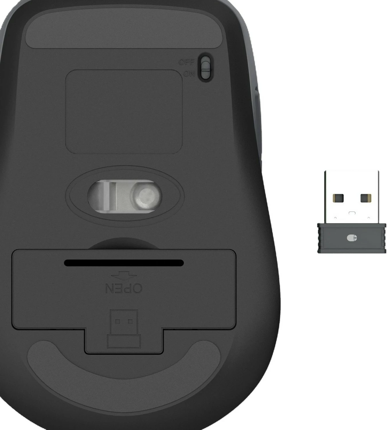 Maus Hama WM-450, wireless, laser, 1600 DPI, i zi