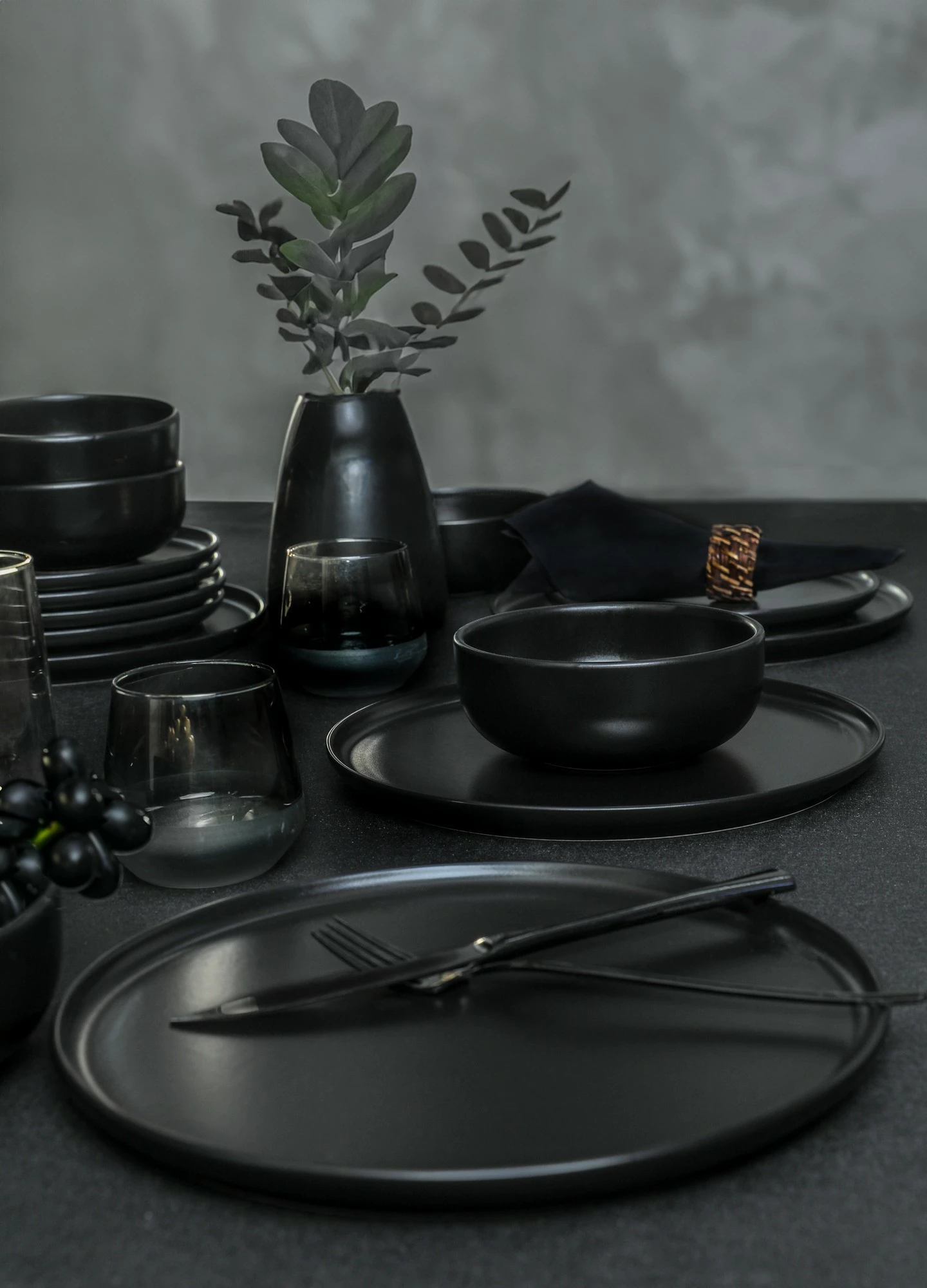 Set darkash me 18 pjesë, qeramikë, Hermia, X0001347100000000000000000