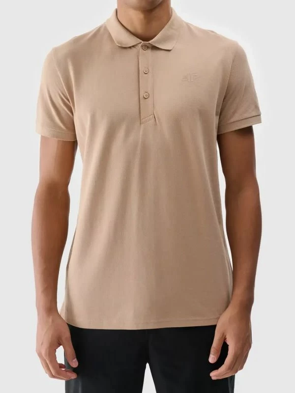 Maicë polo për meshkuj 4F, bezhë