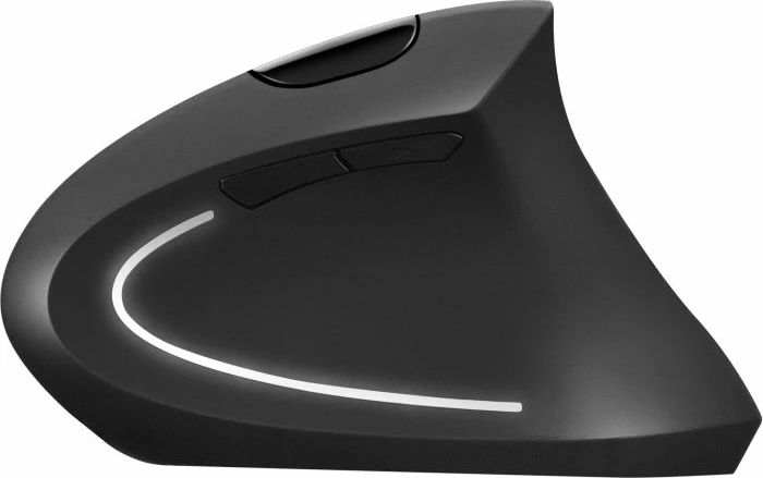 Maus vertikal me kabllo SANDBERG 630-14, ergonomik, USB-A, 6 butona, 800-2400 DPI, kabllo 1.5 m, i zi