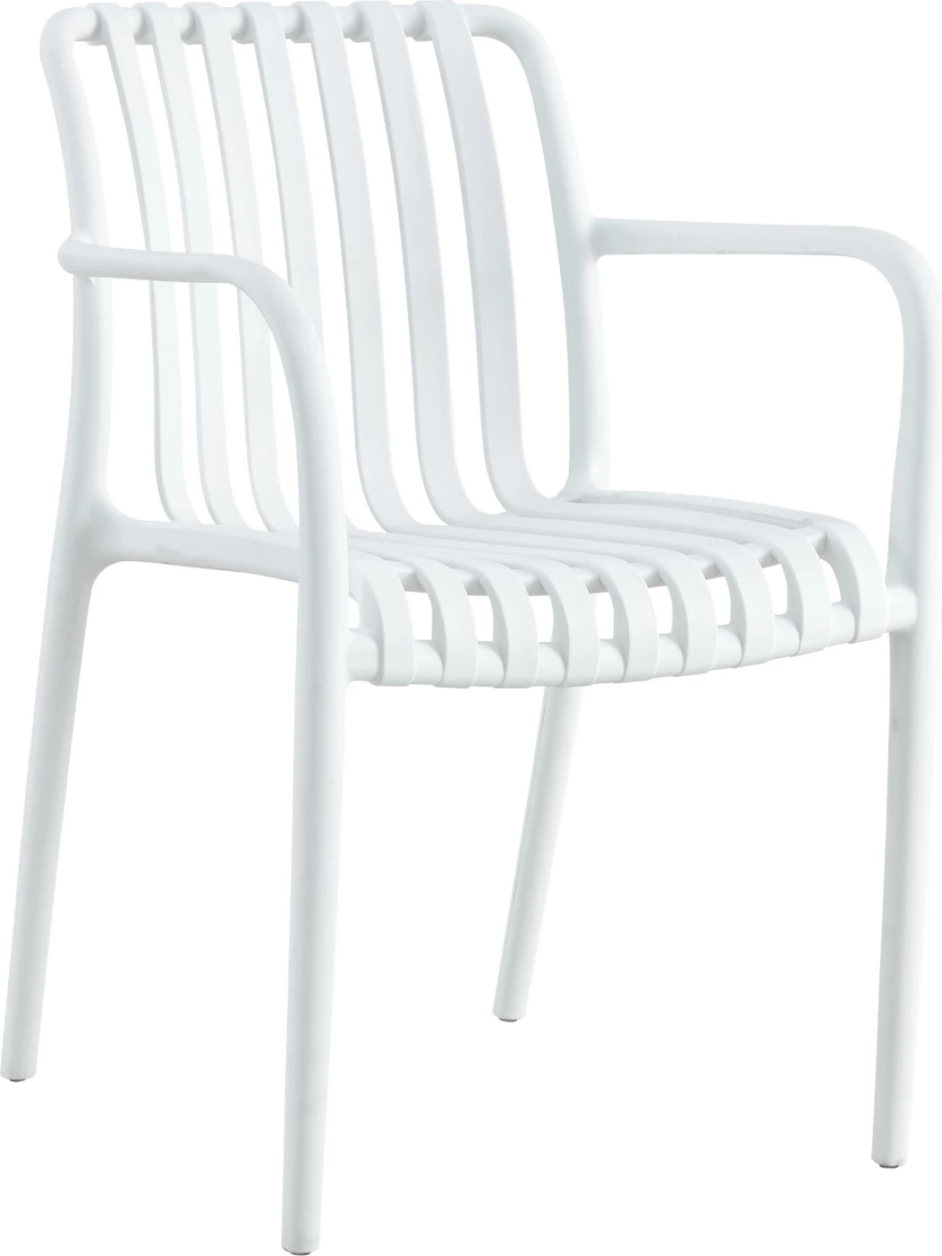 Karrige me krahë polipropileni TIPPY FH5940.01 e bardhë 55x55x81Hcm