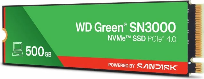SSD WD Green SN3000 500GB M.2 NVMe
