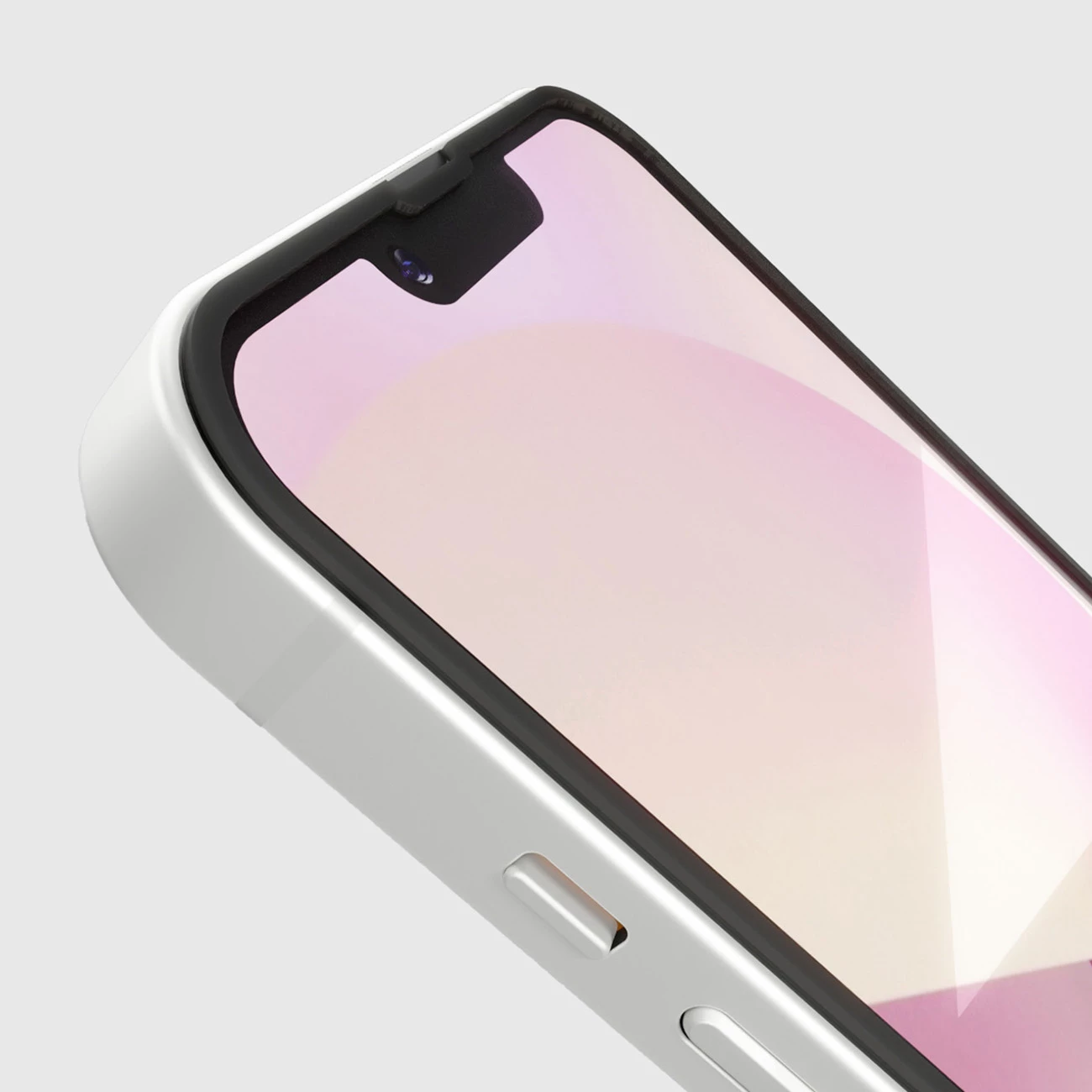 Xham mbrojtës Full Cover i kalitur SBS Full Cover për iPhone 13/13 Pro/14/16e/17e, i zi, me 2 peceta pastrimi