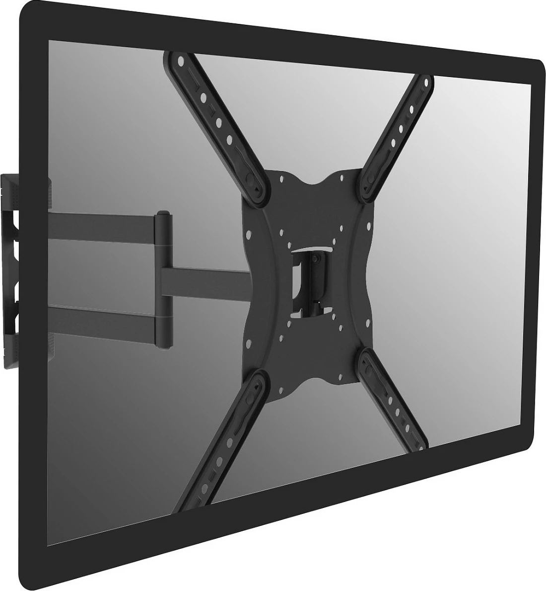 Mbajtëse muri EQUIP, për TV/Monitor 13"-55", VESA 75x75-400x400, 30kg, e zezë
