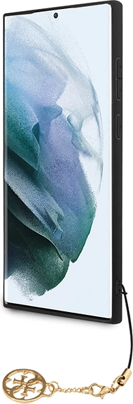 Mbështjellës Guess 4G Charms për Samsung Galaxy S23 Ultra, Gri