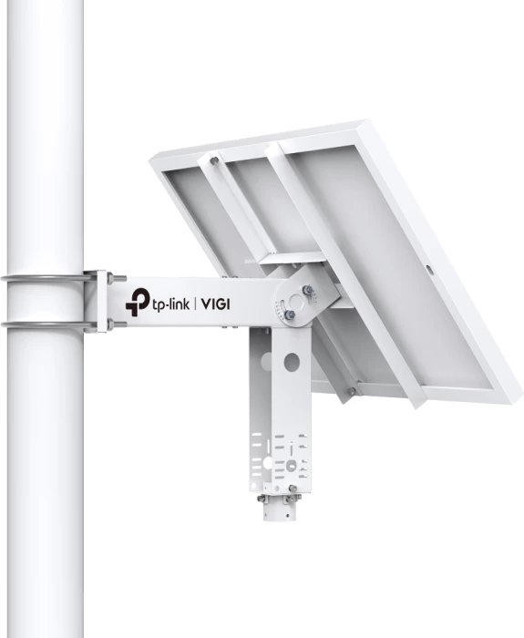 Sistem furnizimi me energji solare inteligjent TP-LINK VIGI SP6020, panel 60W, bateri litium 20.8Ah/10.8V, IP66, bardhë/zezë