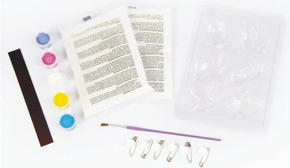 Set për krijim figurash gipsi 4m Sealife, shumëngjyrësh