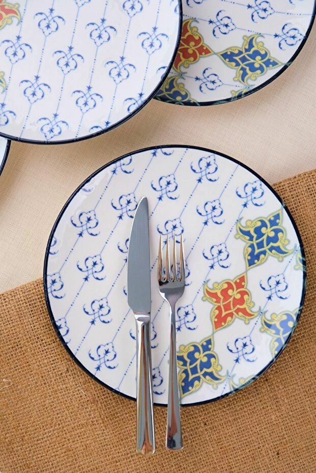 Set pjatash për ëmbëlsira (4 copë), Hermia Concept, TVL4PTPRS1211