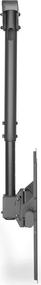 Mbajtës tavani për TV Digitus universal, 37-70 inch, rregullim lartësie, çelik, i zi